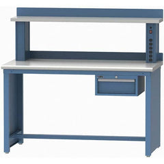 LISTA - Stationary Work Benches, Tables Type: Workstation Top Material: Plastic Laminate - Industrial Tool & Supply