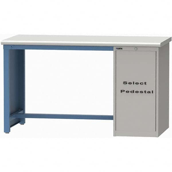 LISTA - Stationary Work Benches, Tables Type: Workstation Top Material: Plastic Laminate - Industrial Tool & Supply