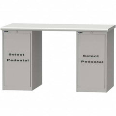 LISTA - Stationary Work Benches, Tables Type: Workstation Top Material: Plastic Laminate - Industrial Tool & Supply