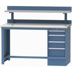 LISTA - Stationary Work Benches, Tables Type: Workstation Top Material: Plastic Laminate - Industrial Tool & Supply