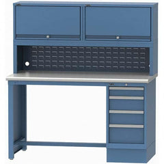 LISTA - Stationary Work Benches, Tables Type: Workstation Top Material: Plastic Laminate - Industrial Tool & Supply
