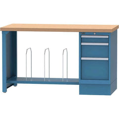 LISTA - Stationary Work Benches, Tables Type: Packaging Table Top Material: Butcher Block - Industrial Tool & Supply