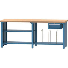LISTA - Stationary Work Benches, Tables Type: Packaging Table Top Material: Butcher Block - Industrial Tool & Supply