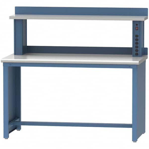 LISTA - Stationary Work Benches, Tables Type: Workstation Top Material: Plastic Laminate - Industrial Tool & Supply