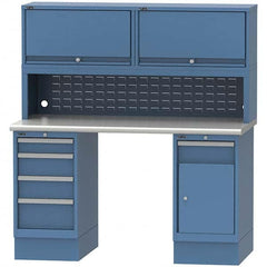 LISTA - Stationary Work Benches, Tables Type: Workstation Top Material: Plastic Laminate - Industrial Tool & Supply