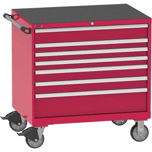 LISTA - Tool Roller Cabinets Drawers Range: 5 - 10 Drawers Width Range: 36" - 47.9" - Industrial Tool & Supply