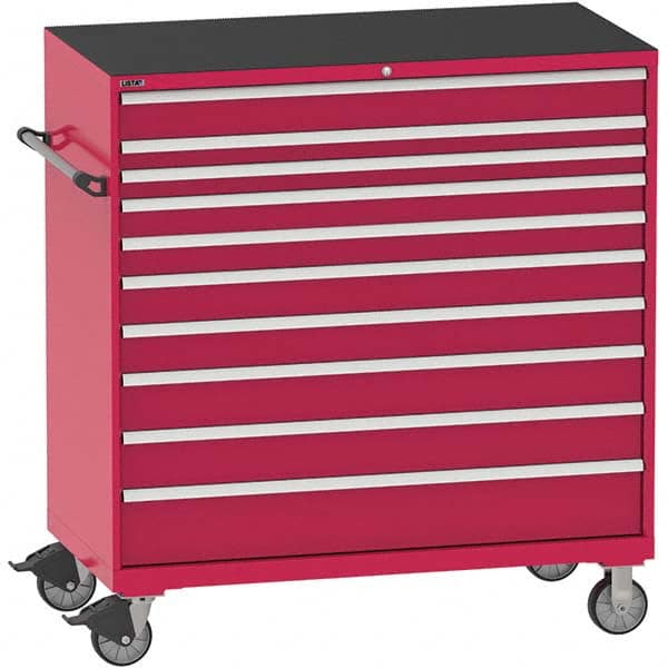 LISTA - Tool Roller Cabinets Drawers Range: 5 - 10 Drawers Width Range: 48" and Wider - Industrial Tool & Supply