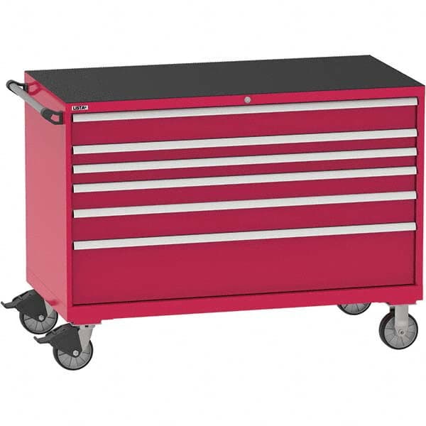 LISTA - Tool Roller Cabinets Drawers Range: 5 - 10 Drawers Width Range: 48" and Wider - Industrial Tool & Supply