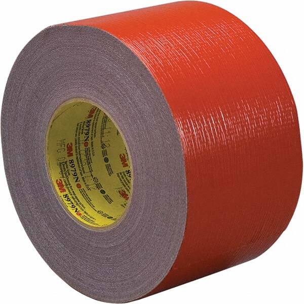 3M - 54.8m x 48mm x 12.1 mil Red Polyethylene Cloth Duct Tape - Industrial Tool & Supply