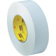 3M - 72mm Wide x 55 m x 9.8 mil White Crepe Paper Masking Tape - Industrial Tool & Supply