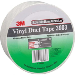 3M - 50 Yd x 49" x 6.5 mil Yellow Vinyl Duct Tape - Industrial Tool & Supply