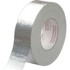 3M - 55m x 72mm x 11 mil Silver Polyethylene Cloth Duct Tape - Industrial Tool & Supply