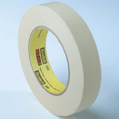 3M - 48mm Wide x 55 m x 5.9 mil Tan Crepe Paper Masking Tape - Industrial Tool & Supply