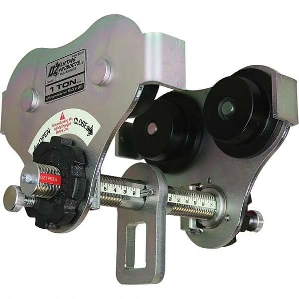 OZ Lifting Products - Trolleys Type: Quick Install Manual Trolley Load Capacity (Lb.): 2,000.000 - Industrial Tool & Supply