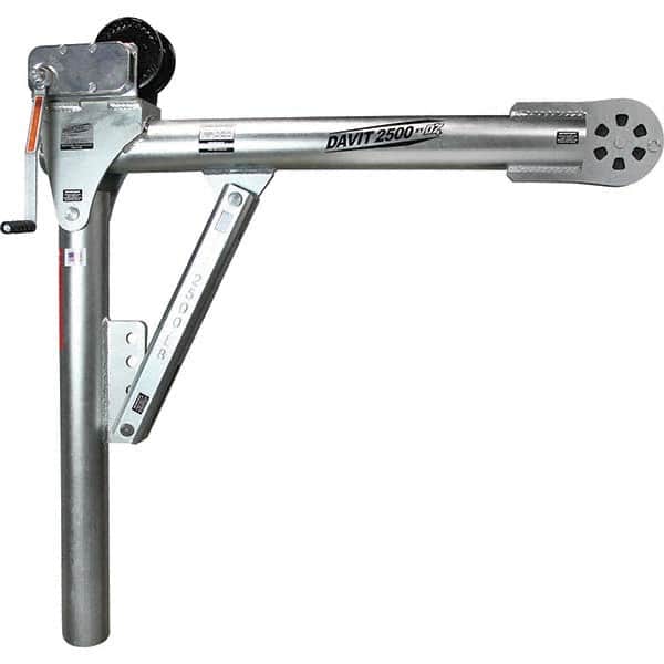 OZ Lifting Products - Davit Cranes Davit Crane Type: Spur Gear Capacity (Lb.): 2,500 - Industrial Tool & Supply