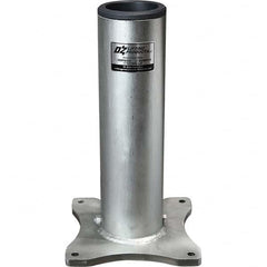 OZ Lifting Products - Davit Crane Bases Base Type: Pedestal Base Finish/Coating: Zinc Plated - Industrial Tool & Supply