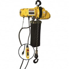 OZ Lifting Products - Electric Hoists Type: Electric Chain Hoist Load Capacity (Ton): 1 - Industrial Tool & Supply