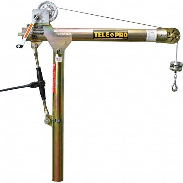 OZ Lifting Products - Davit Cranes Davit Crane Type: Spur Gear Capacity (Lb.): 1,200 - Industrial Tool & Supply