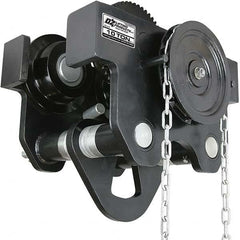 OZ Lifting Products - Trolleys Type: Geared Beam Trolley Load Capacity (Lb.): 20,000.000 - Industrial Tool & Supply
