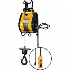 OZ Lifting Products - Electric Hoists Type: Wire Rope Hoist Load Capacity (Ton): 0.25 - Industrial Tool & Supply