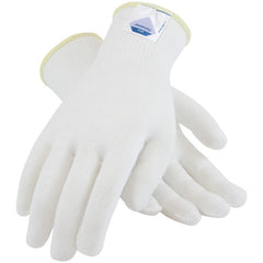 ‎17-SD200/M Gloves Made w/Dyneema - Gloves with Spun Dyneema - 13 Gauge - White - Light Weight - ANSI2 - Exact Industrial Supply