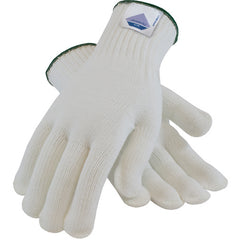 ‎17-SD350/S Gloves Made w/Dyneema - Gloves with Spun Dyneema - 7 Gauge - White - Heavy Weight - ANSI2 - Exact Industrial Supply