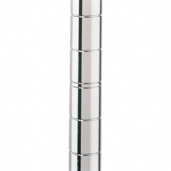 Metro - 1" Wide x 7" High x 1" Long Open Shelving Mobile Shelving Post - Industrial Tool & Supply