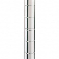 Metro - 1" Wide x 7" High x 1" Long Open Shelving Mobile Shelving Post - Industrial Tool & Supply