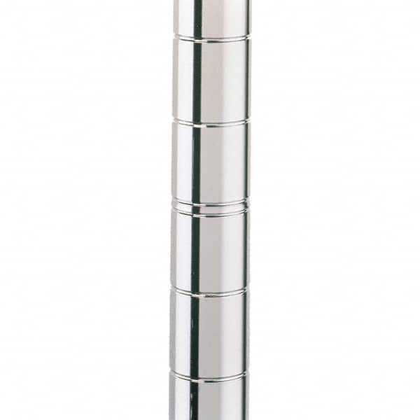 Metro - 1" Wide x 7" High x 1" Long Open Shelving Stationary Shelving Post - Industrial Tool & Supply