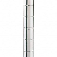 Metro - 1" Wide x 7" High x 1" Long Open Shelving Stationary Shelving Post - Industrial Tool & Supply