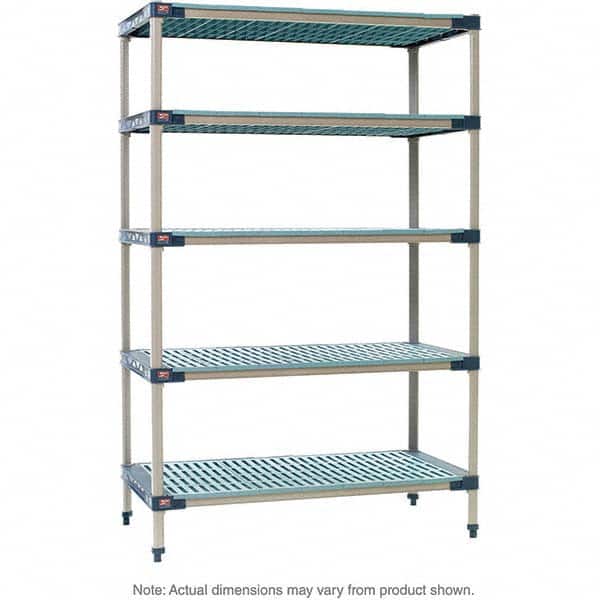 Metro - Plastic Shelving Type: Structural Plastic Open Shelving Shelf Capacity (Lb.): 2,000 - Industrial Tool & Supply