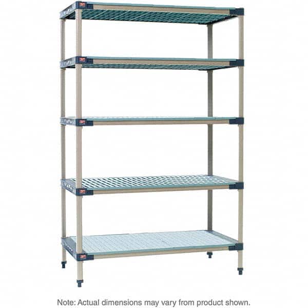 Metro - Plastic Shelving Type: Structural Plastic Open Shelving Shelf Capacity (Lb.): 2,000 - Industrial Tool & Supply