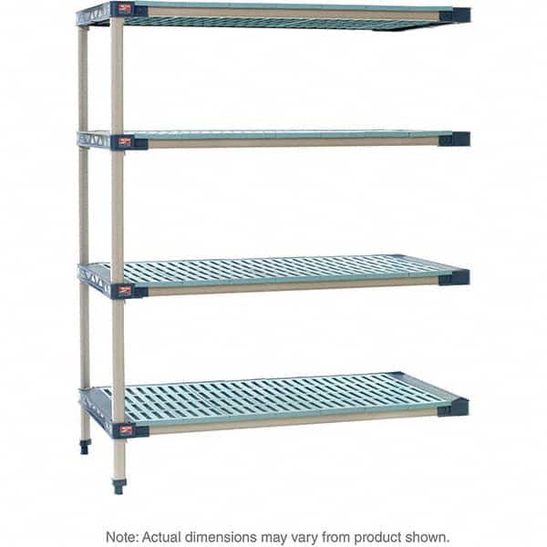 Metro - Plastic Shelving Type: Structural Plastic Open Shelving Shelf Capacity (Lb.): 2,000 - Industrial Tool & Supply