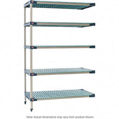 Metro - Plastic Shelving Type: Structural Plastic Open Shelving Shelf Capacity (Lb.): 2,000 - Industrial Tool & Supply