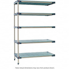 Metro - Plastic Shelving Type: Structural Plastic Open Shelving Shelf Capacity (Lb.): 2,000 - Industrial Tool & Supply