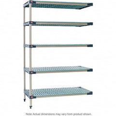 Metro - Plastic Shelving Type: Structural Plastic Open Shelving Shelf Capacity (Lb.): 2,000 - Industrial Tool & Supply
