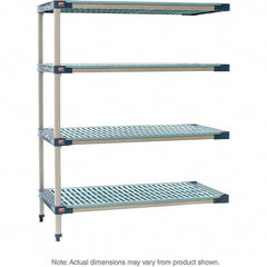 Metro - Plastic Shelving Type: Structural Plastic Open Shelving Shelf Capacity (Lb.): 2,000 - Industrial Tool & Supply