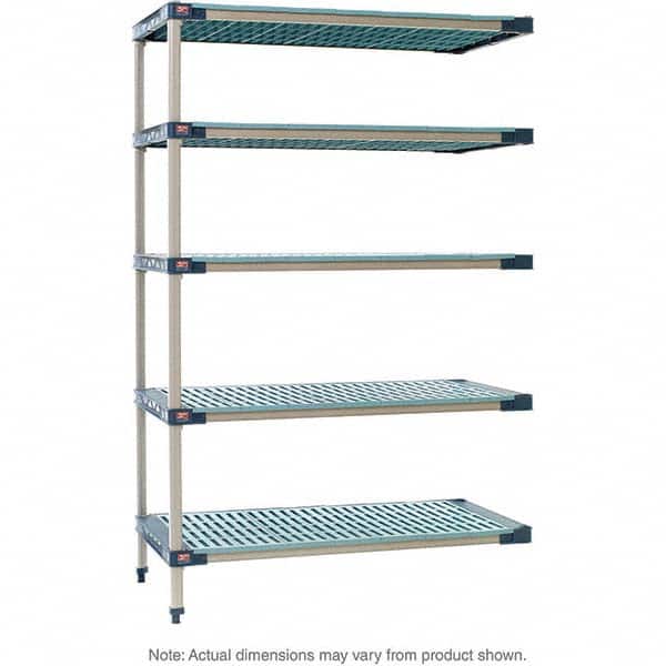 Metro - Plastic Shelving Type: Structural Plastic Open Shelving Shelf Capacity (Lb.): 2,000 - Industrial Tool & Supply