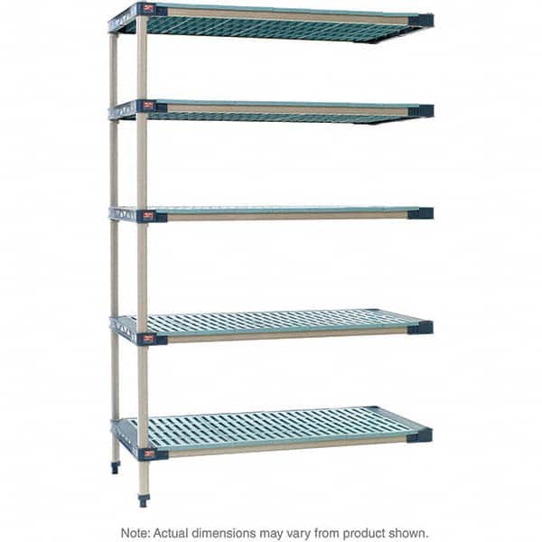Metro - Plastic Shelving Type: Structural Plastic Open Shelving Shelf Capacity (Lb.): 2,000 - Industrial Tool & Supply