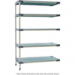 Metro - Plastic Shelving Type: Structural Plastic Open Shelving Shelf Capacity (Lb.): 2,000 - Industrial Tool & Supply