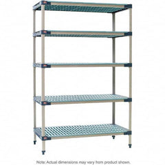 Metro - Plastic Shelving Type: Structural Plastic Open Shelving Shelf Capacity (Lb.): 2,000 - Industrial Tool & Supply