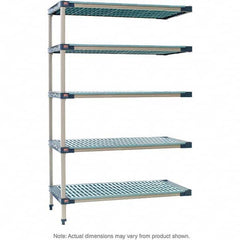Metro - Plastic Shelving Type: Structural Plastic Open Shelving Shelf Capacity (Lb.): 2,000 - Industrial Tool & Supply