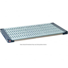 Metro - 24" Wide x 18" Long Open Shelving Shelf w/Grid Mat - Industrial Tool & Supply