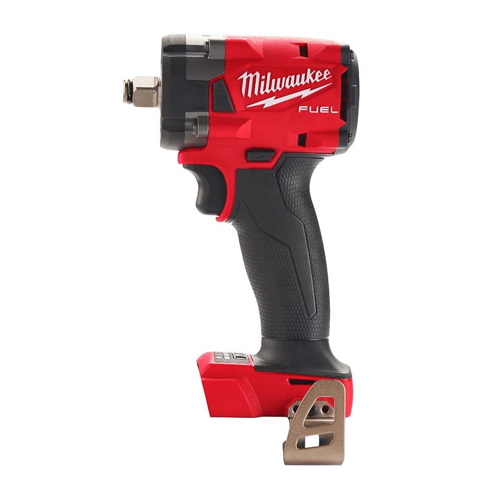 Milwaukee Tool - Cordless Impact Wrenches & Ratchets Voltage: 18.00 Drive Size (Inch): 1/2 - Industrial Tool & Supply