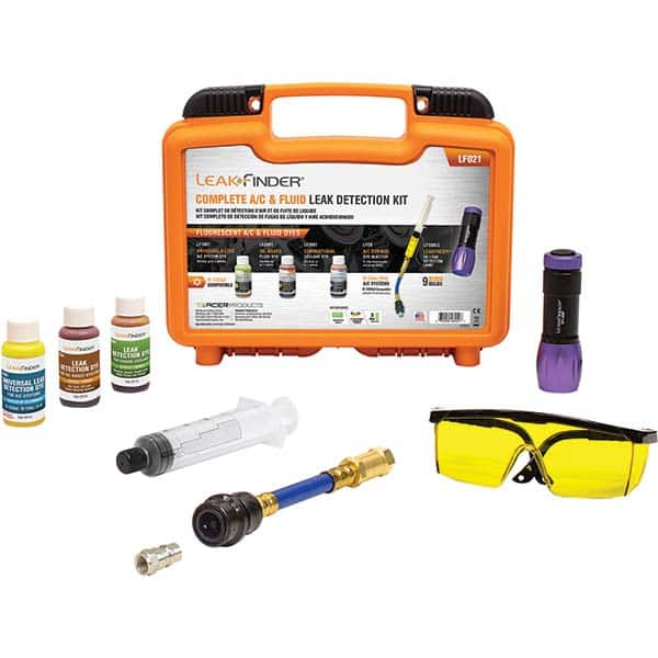 Leak Finder - Automotive Leak Detection Kits Type: A/C Dye Injection Kit Applications: A/C Systems - Industrial Tool & Supply