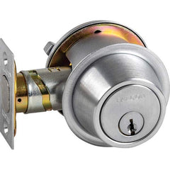 Falcon - Deadbolts Type: Double Cylinder Lock Type: Double Cylinder - Industrial Tool & Supply