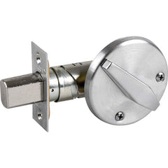 Falcon - Deadbolts Type: Thumbturn Door Thickness Range: 1-5/8-2 - Industrial Tool & Supply