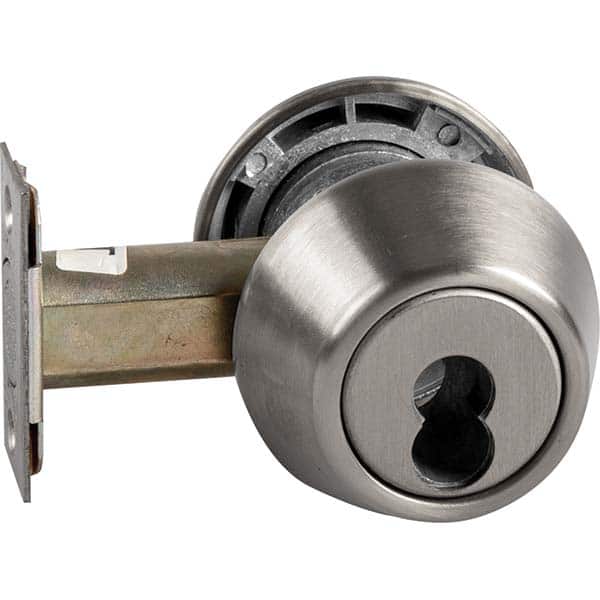 Sargent - Deadbolts Type: Single Cylinder Door Thickness Range: 1-3/8 - 1-3/4 - Industrial Tool & Supply