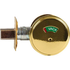 Falcon - Deadbolts Type: Interior Rose Lock Type: Single Cylinder - Industrial Tool & Supply