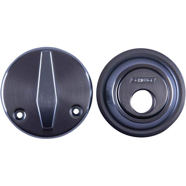 Schlage - Deadbolts Type: Single Cylinder Door Thickness Range: 1-3/8 - 1-7/8 - Industrial Tool & Supply